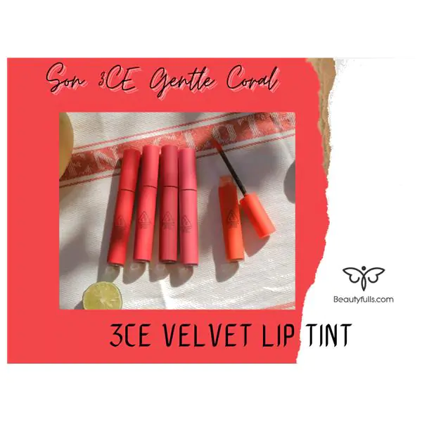 Son 3CE Velvet Lip Tint