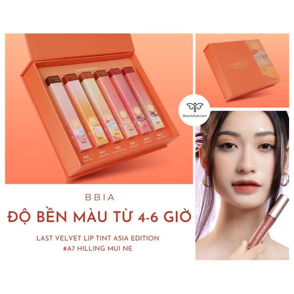 son bbia a7 màu cam đất