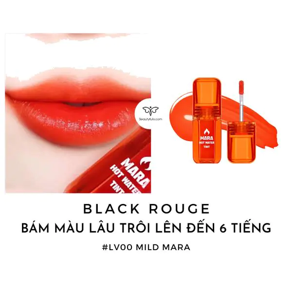 son black rouge màu cam tươi