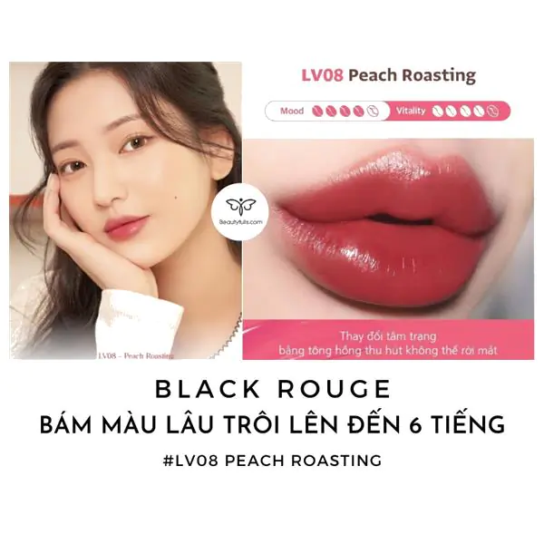 son black rouge  màu hồng trà sữa