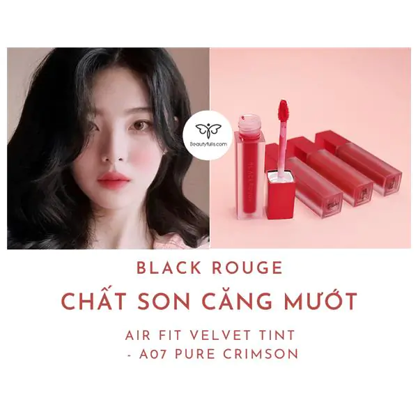 son black rouge pure crimson