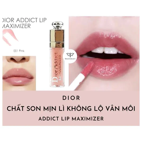 Son Dior Addict Lip Glow Matte Màu 101 Pink  Dasa Authentic  Chuyên Nước  Hoa Son Chính Hãng