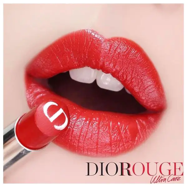 Son Dior Rouge Dior Ultra Rouge màu 999  Đỏ cổ điển Vỏ đỏ  KYOVN