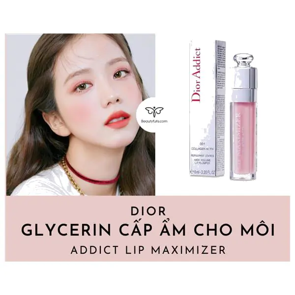 Son Dưỡng Dior Collagen Addict Lip Maximizer 001 Pink 6ml