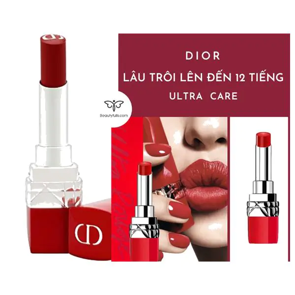 Rouge Dior Ultra Care Liquid ultra care and long wear lipstick with flower  oil  DIOR