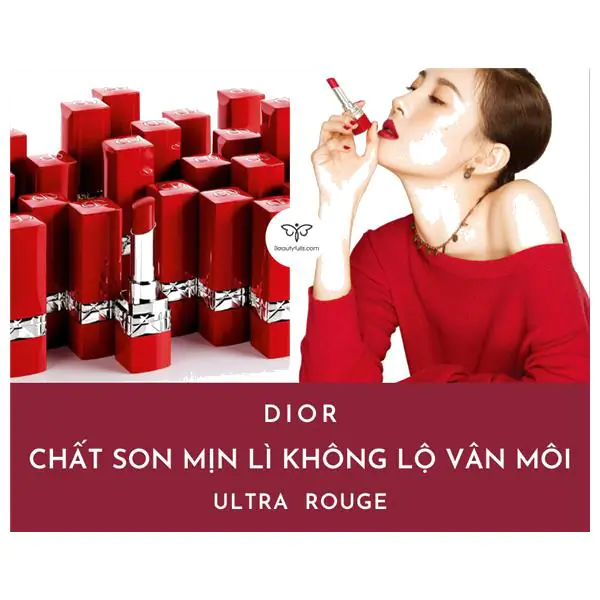 son dior ultra rouge