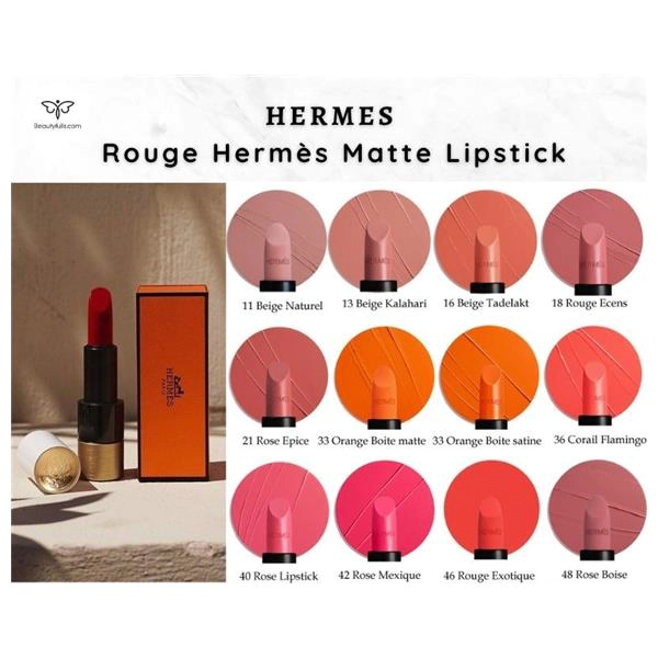 Son Hermès Rouge Hermès Matte Lipstick 1