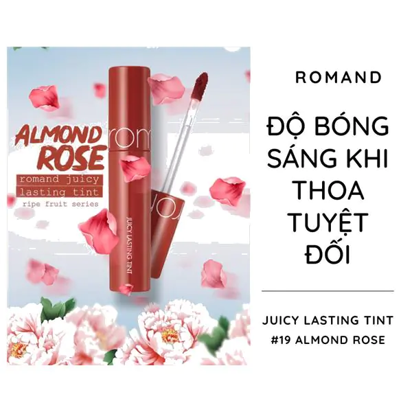 Son Romand 19 Almond Rose Juicy Lasting Tint 