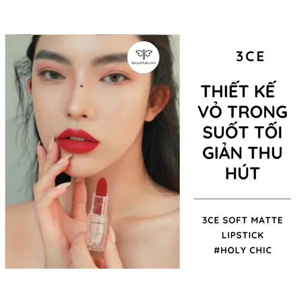son thỏi 3ce holy chic