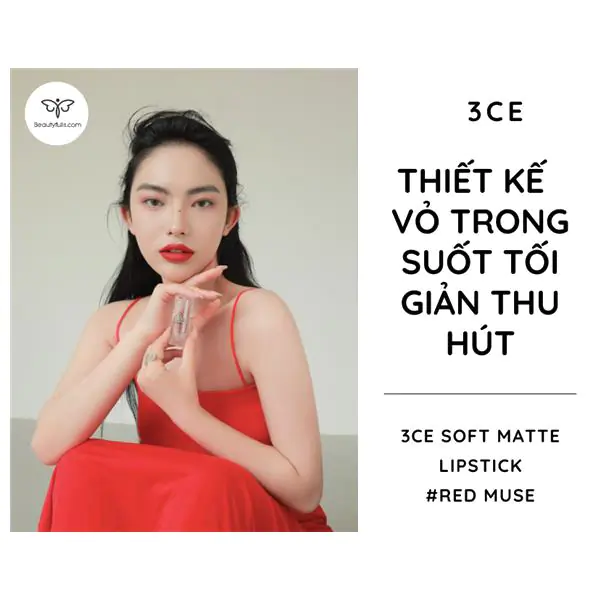 son thỏi 3ce red muse