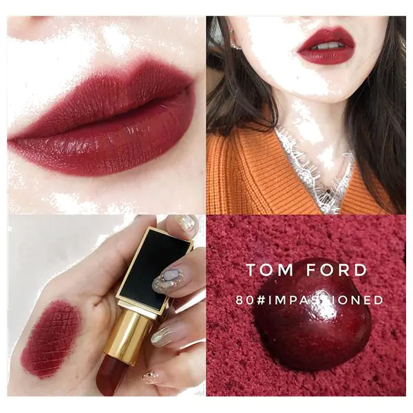 Son Tom Ford 80 Impassioned – Đỏ Nâu Hot Nhất Dòng Lip Color