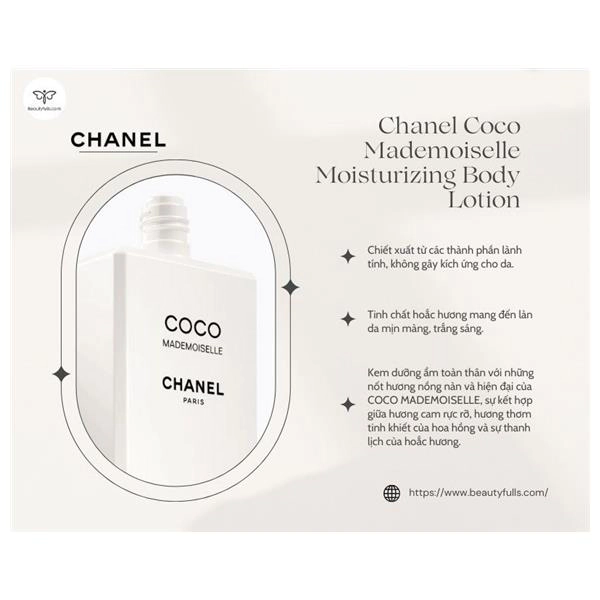 Mua Coco Mademoiselle by Chanel Moisturising Body Lotion 200ml trên Amazon  Mỹ chính hãng 2023  Fado
