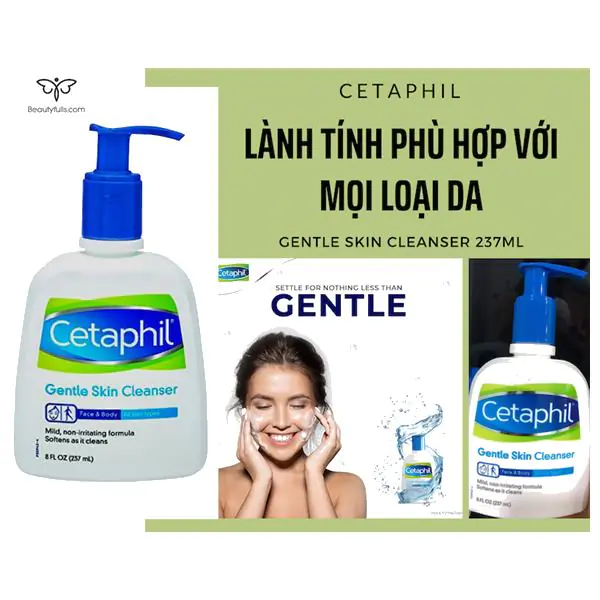 sữa rửa mặt cetaphil 237ml