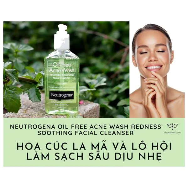 sữa rửa mặt neutrogena oil free