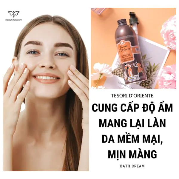 sữa tắm tesori gỗ đàn hương