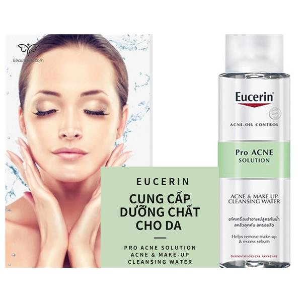tẩy trang eucerin pro acne
