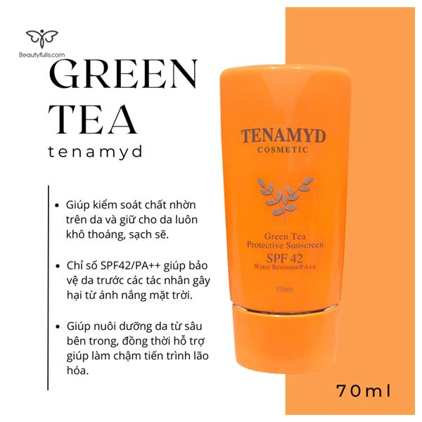 Tenamyd Green Tea Protective Sunscreen