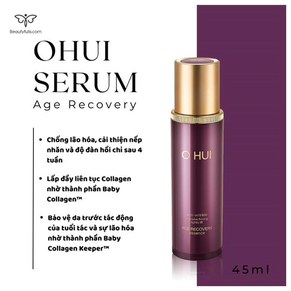 Tinh Chất Ohui Age Recovery Essence Baby Collagen