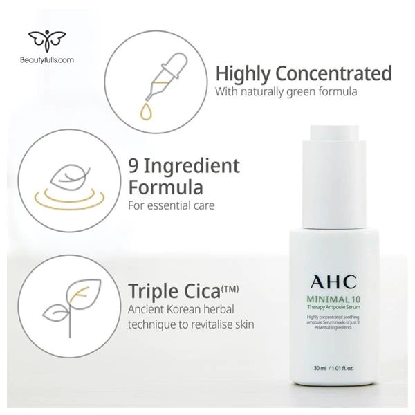Tinh Chất Serum AHC Trắng Minimal 10 Therapy Ampoule
