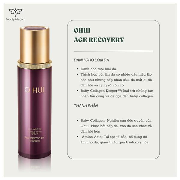 Tinh Chất Serum Ohui Age Recovery Essence Baby Collagen