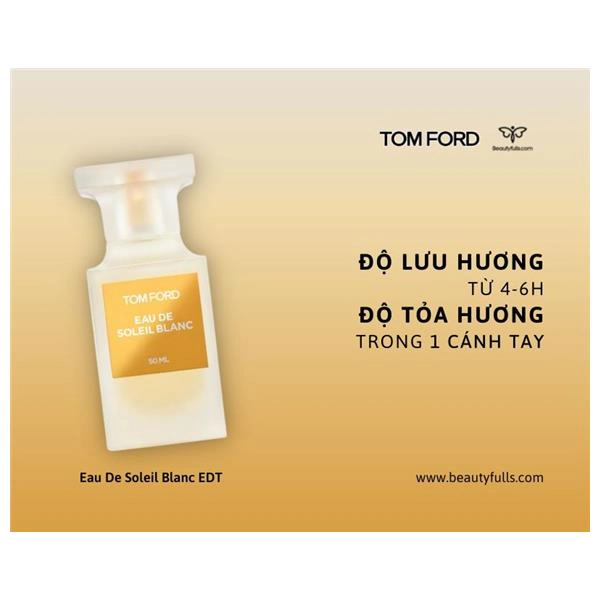Nước Hoa Tom Ford Trắng 50ml Eau De Soleil Blanc EDT Unisex