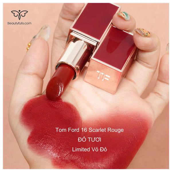 Tom Ford Limited Vỏ Đỏ Màu 16