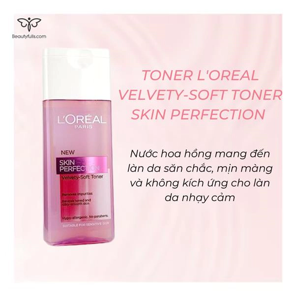 toner L'Oreal Velvety-Soft Skin Perfection