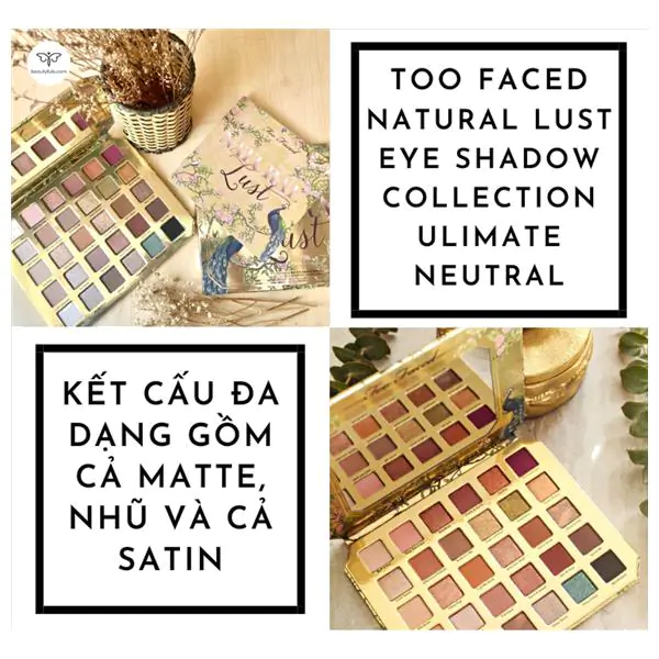 too faced natural lust palette