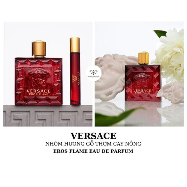Nước Hoa Nam Versace Eros Flame EDP ( Chai Đỏ) – Thế Giới Son Môi