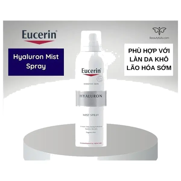 Xịt Dưỡng Ẩm Eucerin Hyaluron Mist Spray 150ml