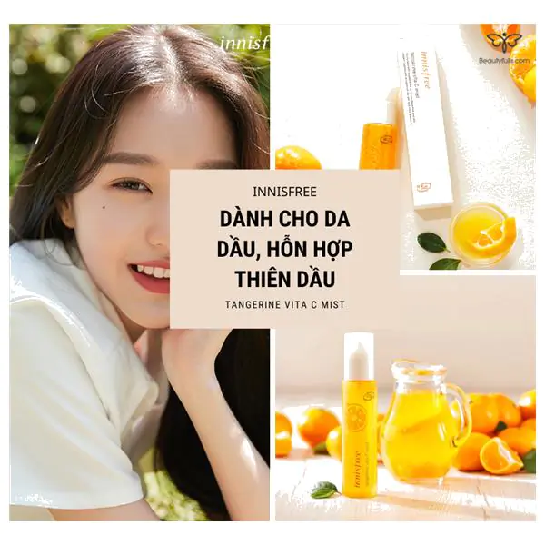 Xịt Khoáng Innisfree Tangerine Vita C 