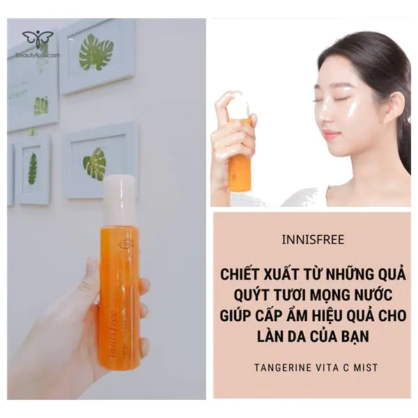 Xịt Khoáng Innisfree Tangerine Vita C Mist 