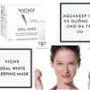 mặt nạ ngủ vichy ideal white whitening sleeping mask 1