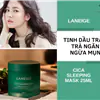 mặt nạ ngủ cica laneige
