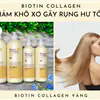 Bộ Dầu Gội Biotin Collagen Vàng