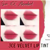Son 3CE Velvet Lip Tint Absorbed