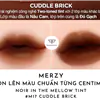 Merzy M17 Cuddle Brick Màu Nâu Cam Đỏ Gạch 