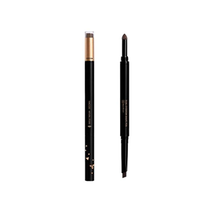 Kẻ Mày Vacosi 03 Black Brown All-in-One Dual Eyebrow Shape Pen