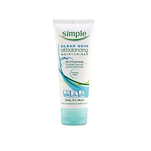Kem Dưỡng Ẩm Simple Cho Da Dầu Mụn Clear Skin Oil Balancing Moisturiser 75ml