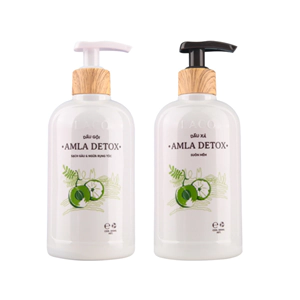 Bộ Dầu Gội Đầu Laco Amla Detox 300ml + Xả 300ml