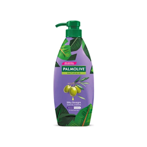 Dầu Gội Palmolive Màu Tím 600ml Naturals Silky Straight Shampoo