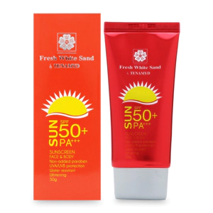Kem Chống Nắng Fresh White Sand Tenamyd Dasuns SunsCreen SPF50+ PA +++ 50g