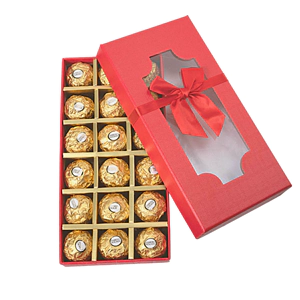 Quà Valentine Cho Người Yêu Socola Ferrero Rocher 18 Viên Hộp Đỏ