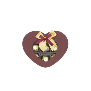 Quà Valentine Cho Nữ - Socola Valentine Ferrero Hộp Nâu 9 Viên