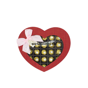 Quà Valentine Cho Nam Socola Valentine Ferrero Hộp 25 Viên
