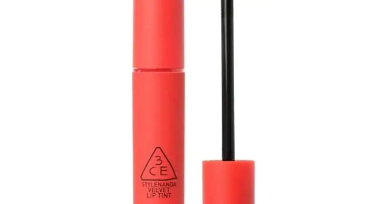 Son 3CE Màu Cam San Hô Icing Coral Velvet Lip Tint