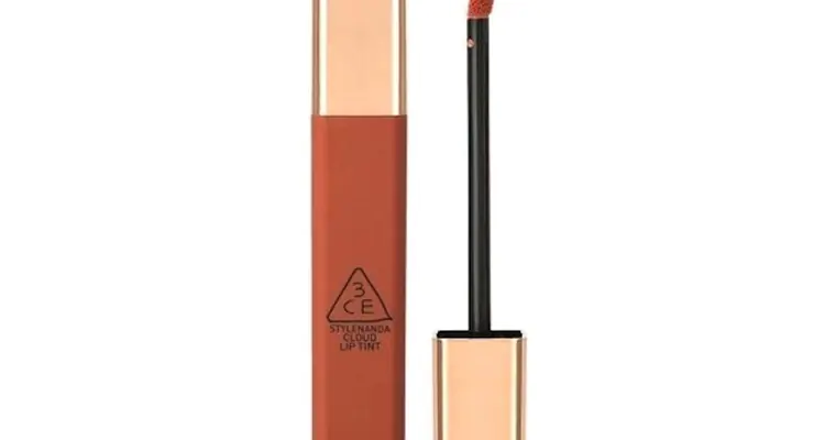 Son 3CE Beige Avenue Cloud Lip Tint Màu Cam Đất