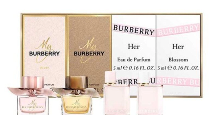 Nước Hoa Burberry Nữ Mini 5ml x 4 Chai Set Chính Hãng