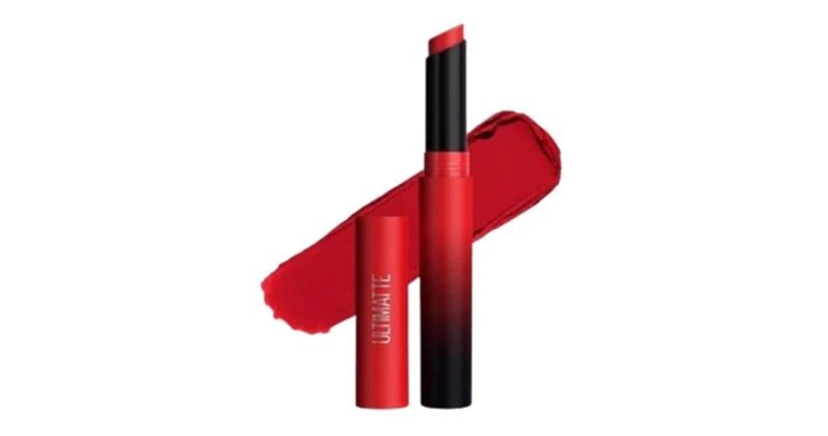 Son Maybelline 199 More Ruby Ultimatte Màu Đỏ Hồng