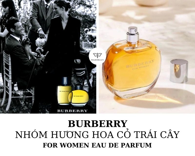 Nước Hoa Burberry For Women 50ml Eau De Parfum Chính Hãng